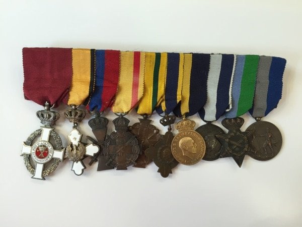 Μπαρέτα πολεμικού ναυτικού Β’ Παγκοσμίου Παράσημα - Στρατιωτικά μετάλλια - Τάγματα αριστείας