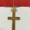 RRR! Ολόχρυσος Κ18 ταξιάρχης του Παναγίου τάφου Θρησκευτικά - Εκκλησιαστικά Μετάλλια & Τάγματα