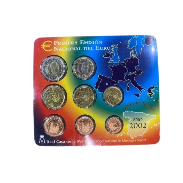 Spain 2002 euro set blister Ευρώ Νομίσματα