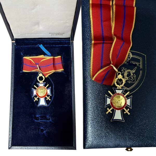 Σταυρός Αξίας και Τιμής Ά τάξεως ΥΠΕΘΑ Παράσημα - Στρατιωτικά μετάλλια - Τάγματα αριστείας