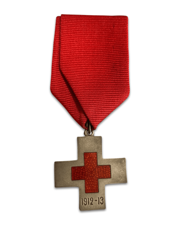 Σταυρός Ερυθρού Σταυρού Βαλκανικών πολέμων 1912-13 Παράσημα - Στρατιωτικά μετάλλια - Τάγματα αριστείας