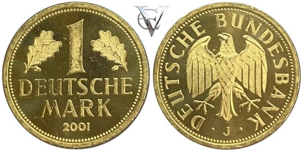 1 Deutsche Mark Mark Retirement – Gold Proof Issue Ξένα Συλλεκτικά Νομίσματα