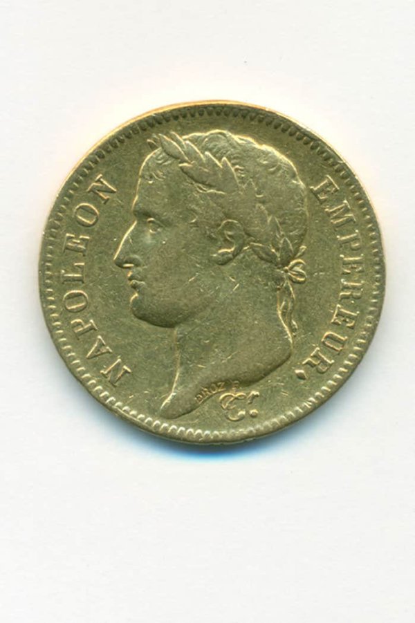 Γαλλία – χρυσό νόμισμα 40 φράγκα Ξένα νομίσματα
