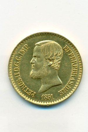 Χρυσό νόμισμα (Βραζιλία 1851) Ξένα νομίσματα