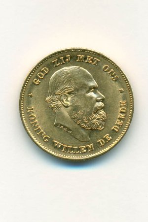 Χρυσό νόμισμα – Ολλανδία 1875 Willem3 Ξένα Συλλεκτικά Νομίσματα