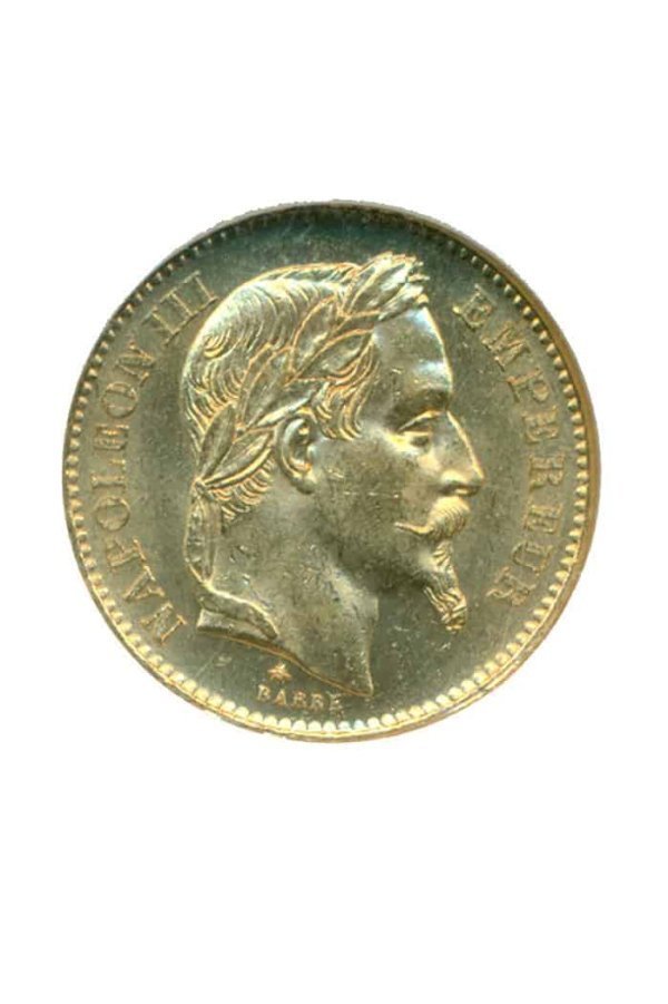 Γαλλία 1868 – 20 francs Ξένα νομίσματα