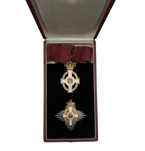 Greece order of George I, grand commander full set Παράσημα - Στρατιωτικά μετάλλια - Τάγματα αριστείας