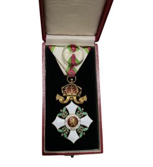 Bulgaria, Civil Merit Order 4th Class With Case Ξένα Παράσημα & Μετάλλια