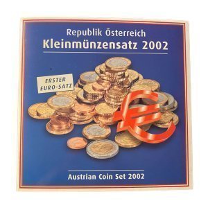 Austria 2002 euro coins set Ευρώ Νομίσματα
