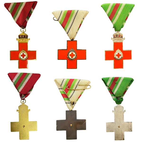 Bulgaria Red Cross medals Παράσημα - Στρατιωτικά μετάλλια - Τάγματα αριστείας