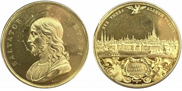 Αυστρία χρυσό μετάλλιο Σωτήρας του κόσμου Αναμνηστικά Μετάλλια
