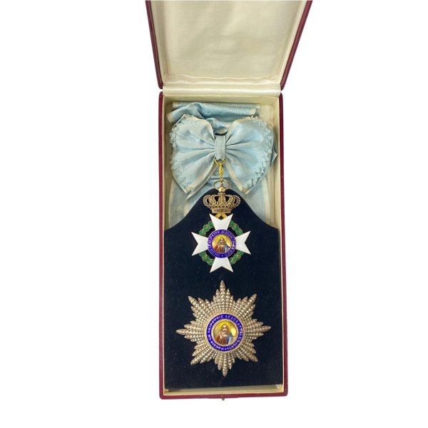 Extremely rare grand cross of the order of the Redeemer by Zimmerman Παράσημα - Στρατιωτικά μετάλλια - Τάγματα αριστείας