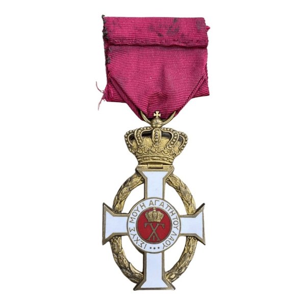 Greece gold cross of the order of George I Παράσημα - Στρατιωτικά μετάλλια - Τάγματα αριστείας
