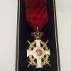 Ελλάς , χρυσός Σταυρός του τάγματος του Γεωργίου Α’ Παράσημα - Στρατιωτικά μετάλλια - Τάγματα αριστείας
