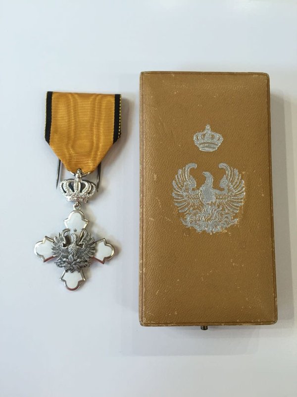 Αργυρός ιππότης του τάγματος του Φοίνικα Παράσημα - Στρατιωτικά μετάλλια - Τάγματα αριστείας