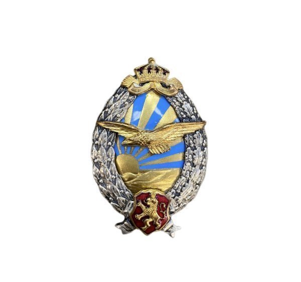 WWII Bulgaria Military Pilot Badge Παράσημα - Στρατιωτικά μετάλλια - Τάγματα αριστείας