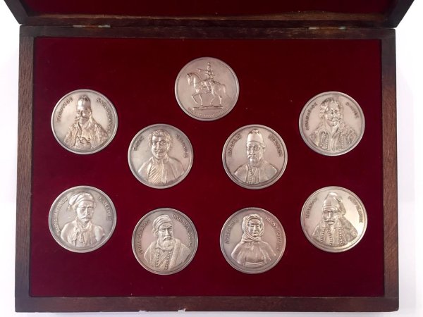 Ασημένια αναμνηστικά μετάλλια  ‘Ήρωες του `21’ Αναμνηστικά Μετάλλια