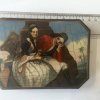 Φιλελληνικό κουτί ζωγραφισμένο στο χέρι με πανέμορφη παράσταση Αντίκες & διάφορα