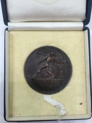 1957 αναμνηστικό μετάλλιο Στρατιωτικού Σκοπευτικού Πρωταθλήματος Αναμνηστικά Μετάλλια