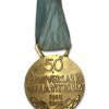 Ιταλία , χρυσό αναμνηστικό μετάλλιο 50 χρόνια Νίκης 1918-1968 Παράσημα - Στρατιωτικά μετάλλια - Τάγματα αριστείας