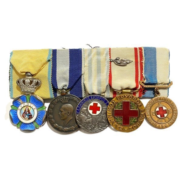 Μπαρέτα Ερυθρού Σταυρού Παράσημα - Στρατιωτικά μετάλλια - Τάγματα αριστείας