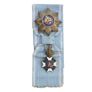 Μεγαλόσταυρος του τάγματος του Σωτήρος Huguenin Παράσημα - Στρατιωτικά μετάλλια - Τάγματα αριστείας
