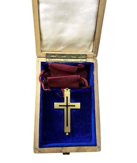 GREECE, ORDER OF ORTHODOX CRUSADERS OF THE PATRIARCHATE  OF JERUSALEM Θρησκευτικά - Εκκλησιαστικά Μετάλλια & Τάγματα