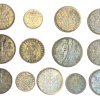 Romania kingdom 13 silver coins 1900-1942 Ξένα Συλλεκτικά Νομίσματα