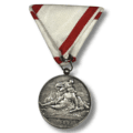 Σερβια , 1912 – 1913 Ερυθρός σταυρός μετάλλιο Παράσημα - Στρατιωτικά μετάλλια - Τάγματα αριστείας